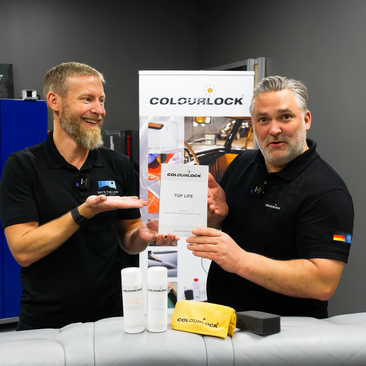 Sky’s The Limit Car Care and Colourlock Top Life